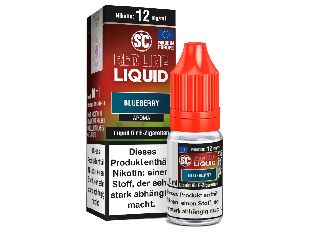 SC - Red Line Nikotin - Blueberry