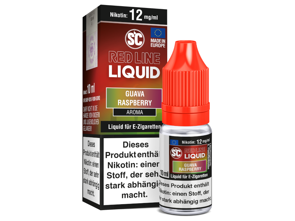 SC - Red Line Nikotin - Guava Raspberry