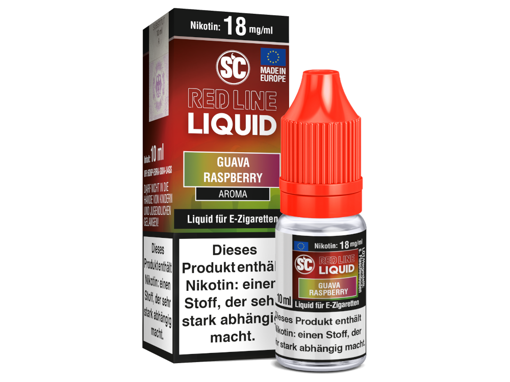 SC - Red Line Nikotin - Guava Raspberry