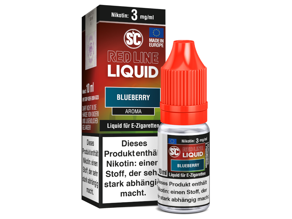 SC - Red Line Nikotin - Blueberry