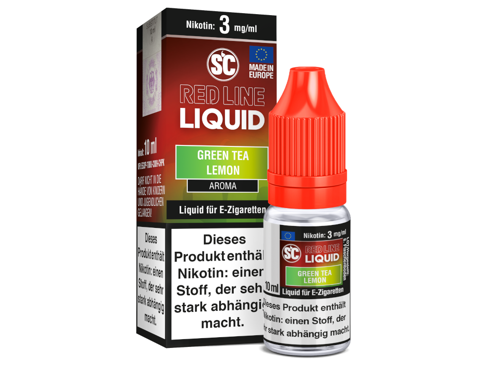 SC - Red Line Nikotin - Green Tea Lemon