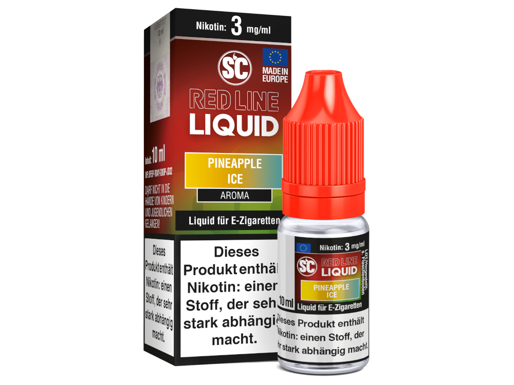 SC - Red Line Nikotin - Pineapple Ice