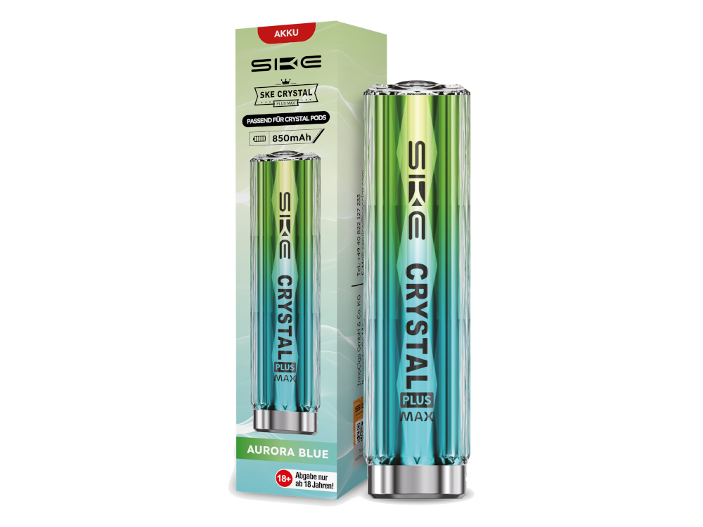 SKE Crystal Plus MAX Akku 850 mAh