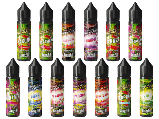Twelve Monkeys - Longfills 10 ml