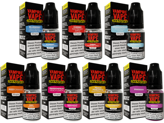 Vampire Vape - Overdosed - Nikotinsalz Liquid