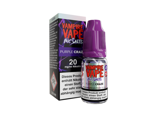 Vampire Vape - Purple Craze - Nikotinsalz Liquid