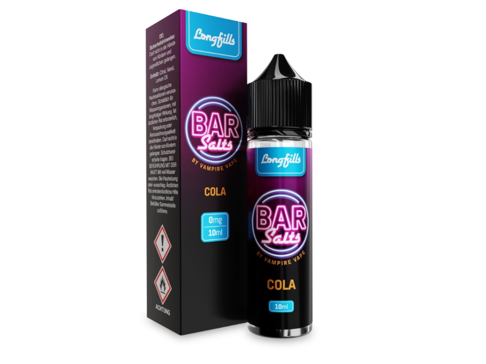 Vampire Vape - Bar Salts - Longfills 10 ml